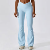 Women’s High-Waist Flared Leggings – Sculpt & Flow Performance Fit