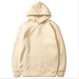 Unisex Oversized Fleece Hoodie – Casual Warm Pullover Sweatshirt
