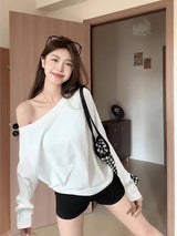 Women’s Long Sleeve Oversized Top – Soft Everyday Wear