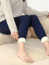Women’s Warm High-Waisted Leggings – Soft Winter Stretch Tights
