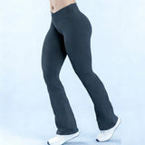 Flared Yoga Leggings – Sculpting High-Waist Comfort for Movement