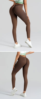 Women’s High Waist Butt Lift Yoga Leggings – Fitness Tights