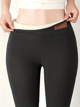 Women’s Warm High-Waisted Leggings – Soft Winter Stretch Tights