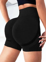 Women’s High Waist Yoga Shorts – Butt Lift Fitness & Running Shorts