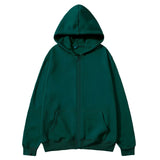 Women’s Oversized Zip-Up Hoodie – Relaxed Fit Streetwear Jacket