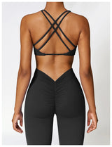 High-Waist Flare Yoga Pants – Supportive Fit for Training & Everyday Wear