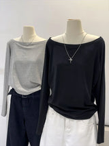 Women’s Long Sleeve Oversized Top – Soft Everyday Wear