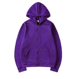 Women’s Oversized Zip-Up Hoodie – Relaxed Fit Streetwear Jacket
