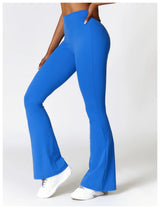High-Waist Flare Yoga Pants – Supportive Fit for Training & Everyday Wear