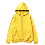 Women’s Oversized Zip-Up Hoodie – Relaxed Fit Streetwear Jacket