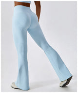 Women’s High-Waist Flared Leggings – Sculpt & Flow Performance Fit