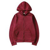 Women’s Oversized Zip-Up Hoodie – Relaxed Fit Streetwear Jacket