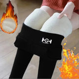Women’s Warm High-Waisted Leggings – Soft Winter Stretch Tights