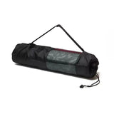 Portable Yoga Mat Bag – Breathable Mesh Carrier with Strap