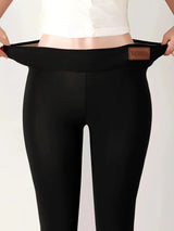 Women’s Warm High-Waisted Leggings – Soft Winter Stretch Tights