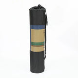 Portable Yoga Mat Bag – Breathable Mesh Carrier with Strap