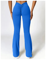 High-Waist Flare Yoga Pants – Supportive Fit for Training & Everyday Wear