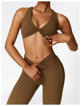 High-Waist Flare Yoga Pants – Supportive Fit for Training & Everyday Wear