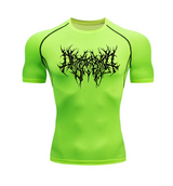 Men’s DryTight Training Gym Sport Shirt – Quick Dry Compression Workout T-Shirt for Running Fitness and Athletic Training
