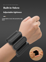 Silicone Weight Bracelet for Women & Men – Adjustable Weighted Wrist Bands for Walking, Running, Yoga, Pilates, Fitness Workout & Strength Training