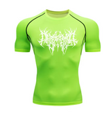 Men’s DryTight Training Gym Sport Shirt – Quick Dry Compression Workout T-Shirt for Running Fitness and Athletic Training