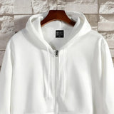 Men’s Zip-Up Hoodie – Casual Loose Fit Sweatshirt