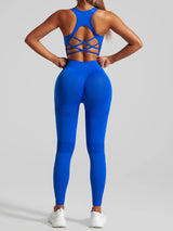Women’s Seamless Gym Set – High Waist Booty Lift Leggings & Sports Bra
