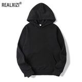 Unisex Oversized Hoodie – Casual Solid Color Sweatshirt