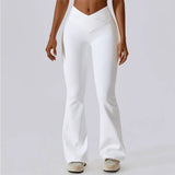Women’s High-Waist Flared Leggings – Sculpt & Flow Performance Fit