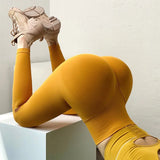 Women’s Seamless Push-Up Leggings – High Waist Yoga Pants