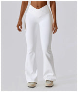 Women’s High-Waist Flared Leggings – Sculpt & Flow Performance Fit
