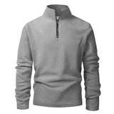 Men’s Fleece Hoodie – Thick Warm Quarter Zip Pullover Sweatshirt