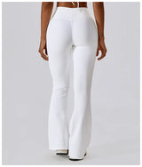 Women’s High-Waist Flared Leggings – Sculpt & Flow Performance Fit