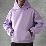 Men’s Streetwear Hoodie – Casual Gym Sweatshirt Pullover