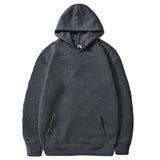 Unisex Oversized Fleece Hoodie – Casual Warm Pullover Sweatshirt