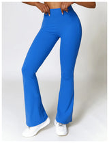 High-Waist Flare Yoga Pants – Supportive Fit for Training & Everyday Wear