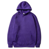 Unisex Oversized Fleece Hoodie – Casual Warm Pullover Sweatshirt