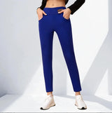 Women’s Warm High-Waisted Leggings – Soft Winter Stretch Tights