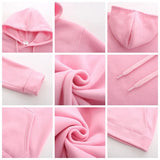 Unisex Oversized Hoodie – Casual Solid Color Sweatshirt