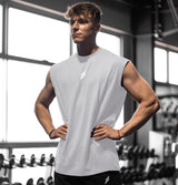 Men’s Mesh Gym Tank Top – Quick-Dry Sleeveless Fitness Vest