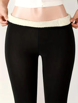 Women’s Warm High-Waisted Leggings – Soft Winter Stretch Tights