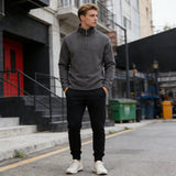 Men’s Fleece Hoodie – Thick Warm Quarter Zip Pullover Sweatshirt