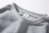 Basic Crewneck Sweatshirts for Men Women Spring Fall Warm Comfy Fleece Lined Pullover Tops Athletic Casual Loose Fit Sweaters