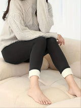 Women’s Warm High-Waisted Leggings – Soft Winter Stretch Tights