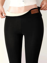 Women’s Warm High-Waisted Leggings – Soft Winter Stretch Tights