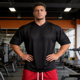 Men’s Oversized Performance T-Shirt – Quick Dry Gym Essential