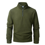 Men’s Fleece Hoodie – Thick Warm Quarter Zip Pullover Sweatshirt