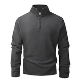 Men’s Fleece Hoodie – Thick Warm Quarter Zip Pullover Sweatshirt