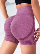 Women’s High Waist Yoga Shorts – Butt Lift Fitness & Running Shorts