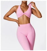 High-Waist Flare Yoga Pants – Supportive Fit for Training & Everyday Wear